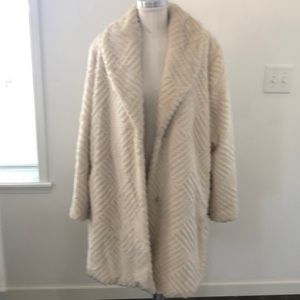 Stunning Cream Swing Coat
